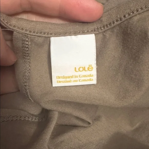 Lolë Tan Sleeveless Jumpsuit Women’s Large - Picture 5 of 7